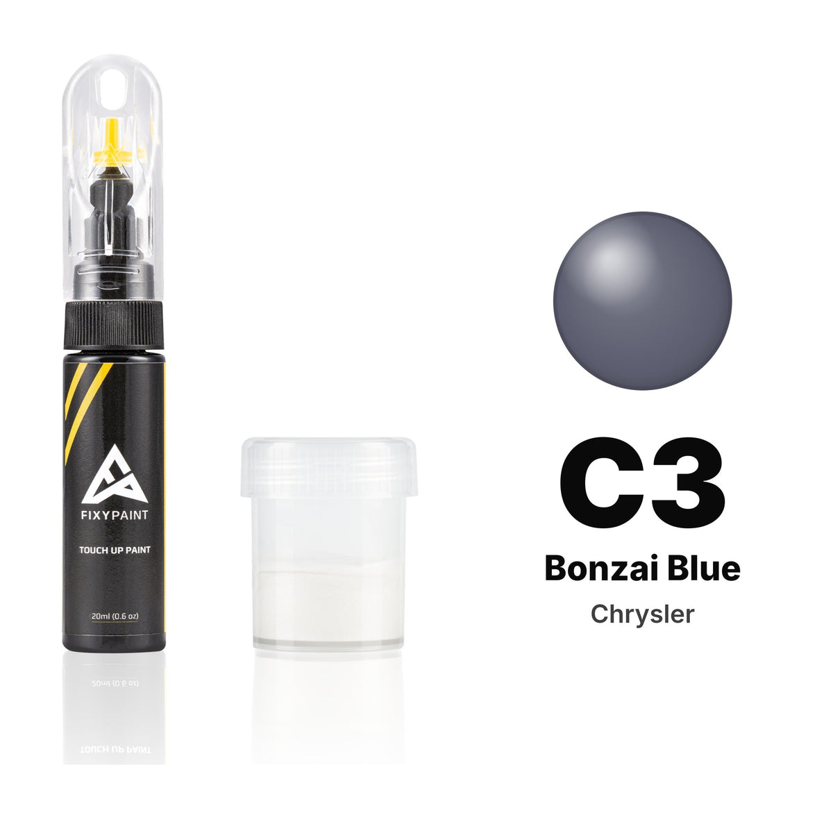 Touch-up paint for Chrysler C3 Bonzai Blue, Standard kit
