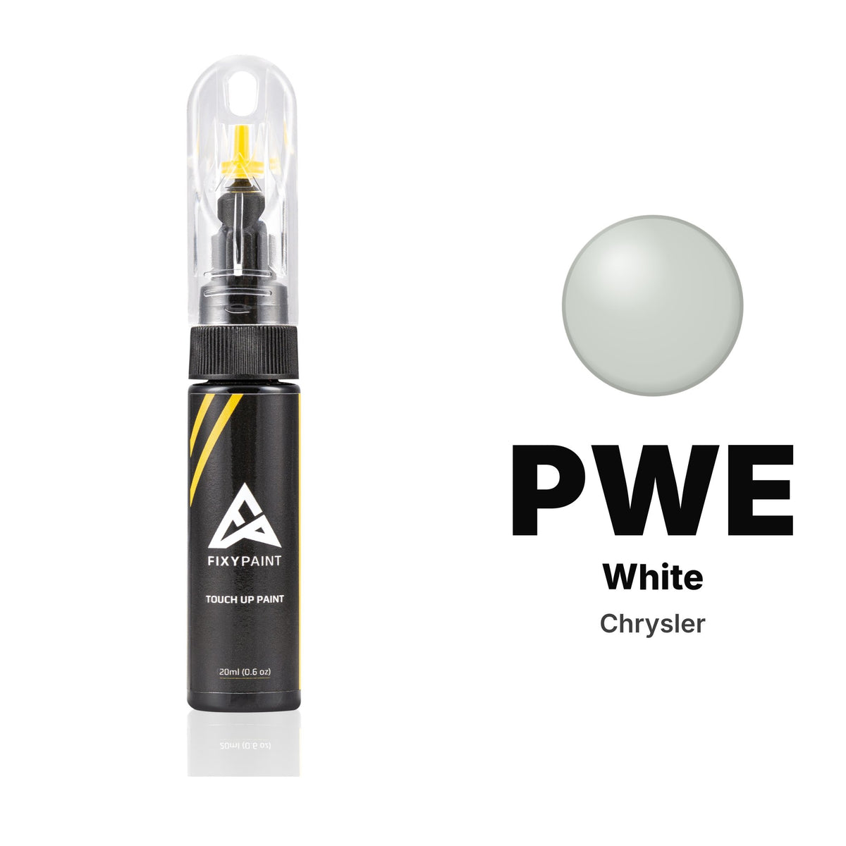 Touch-up paint for Chrysler PWE White, Basic kit