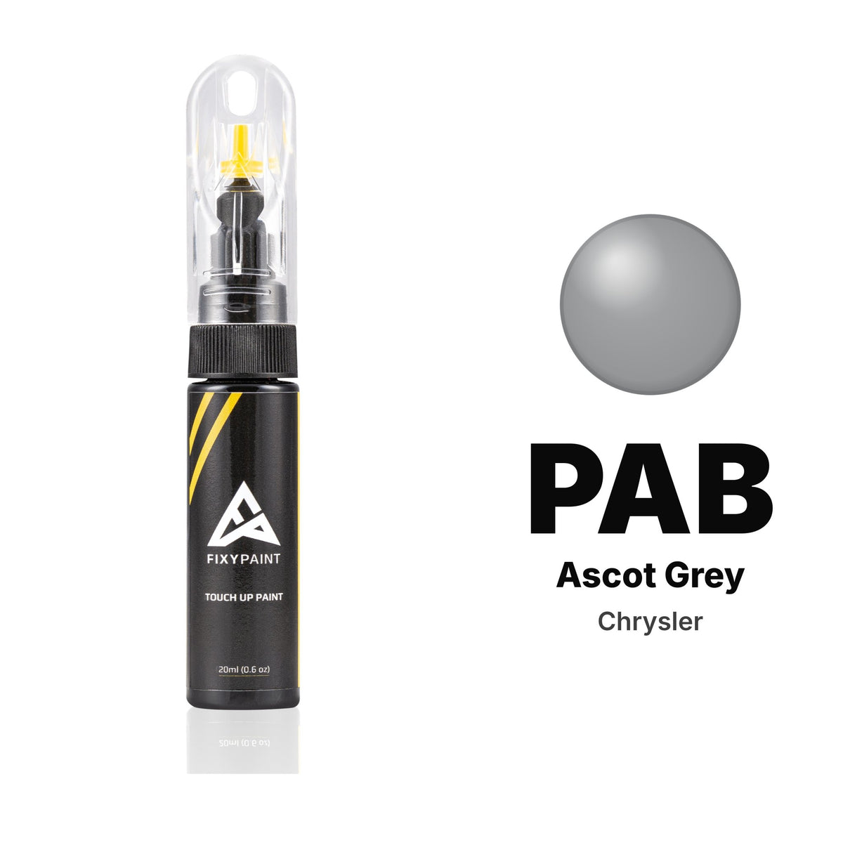 Touch-up paint for Chrysler PAB Ascot Grey, Basic kit