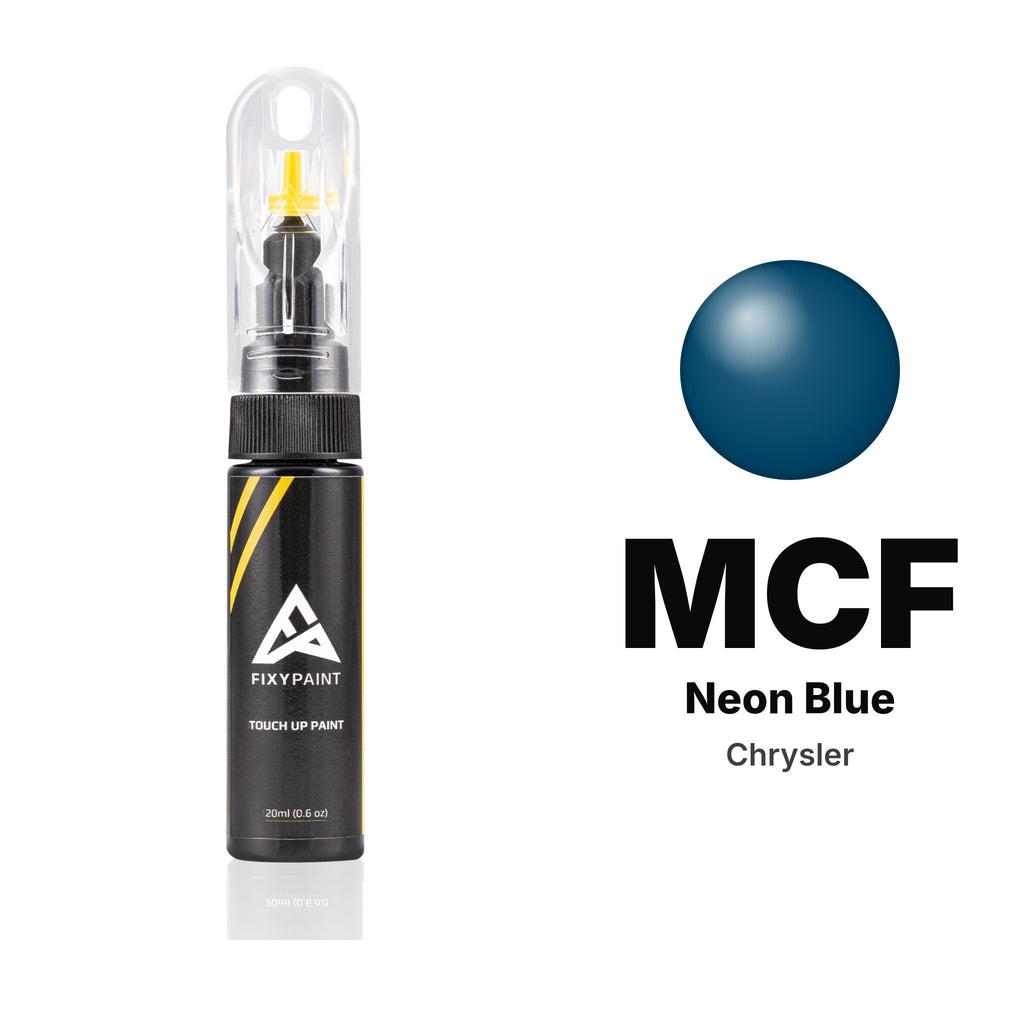 Touch-up paint for Chrysler MCF Neon Blue, Basic kit