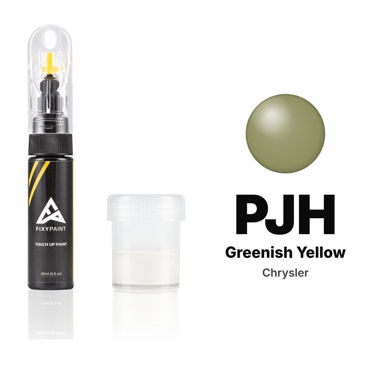Touch-up paint for Chrysler PJH Greenish Yellow, Standard kit