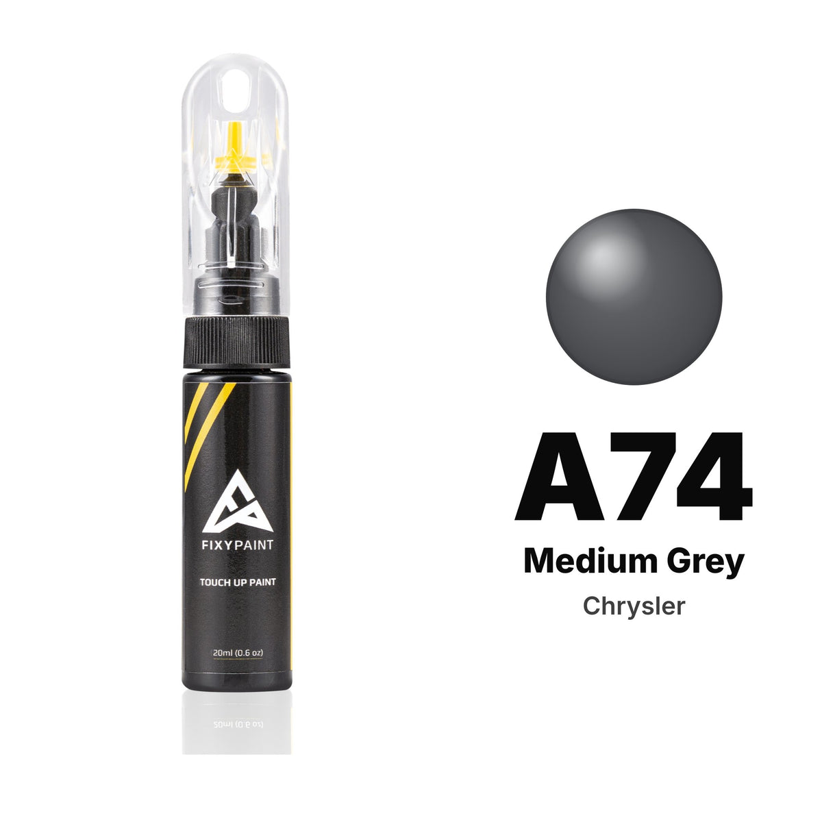 Touch-up paint for Chrysler A74 Medium Grey, Basic kit