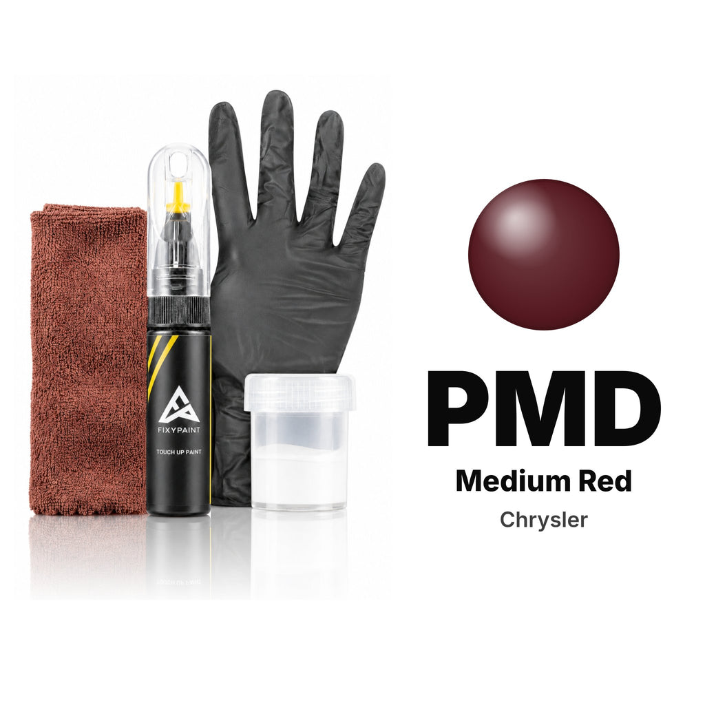 Touch-up paint for Chrysler PMD Medium Red, Complete kit