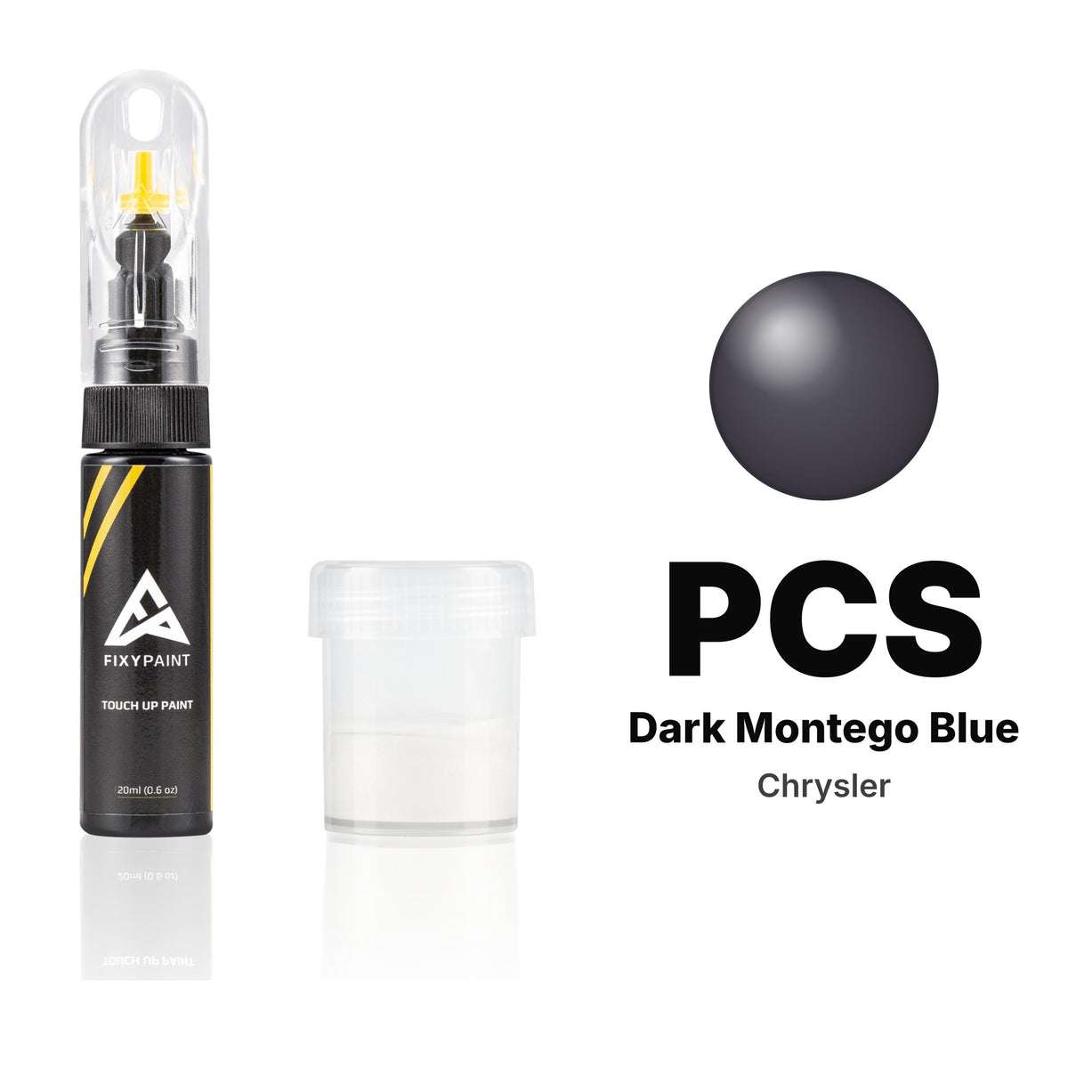Touch-up paint for Chrysler PCS Dark Montego Blue, Standard kit