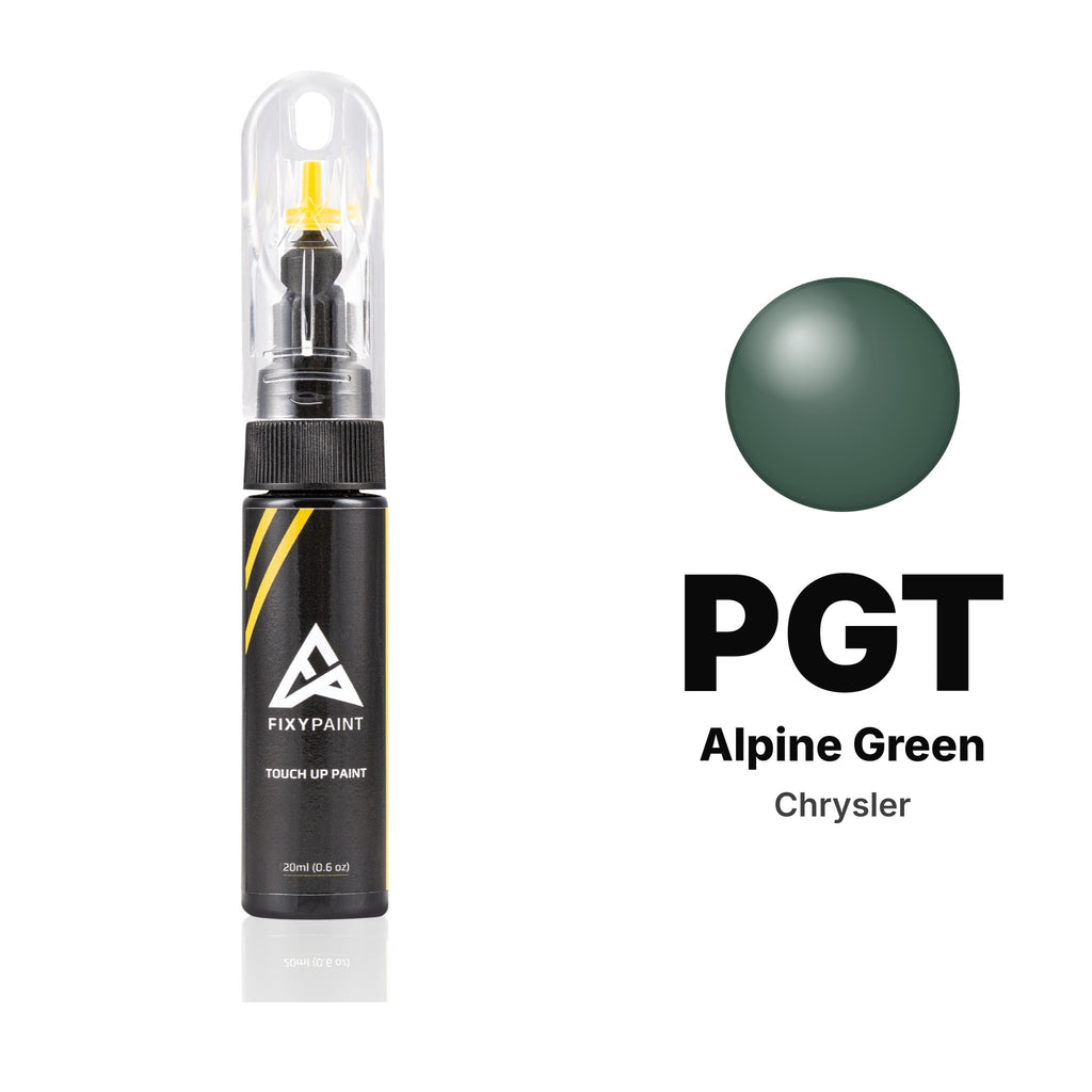 Touch-up paint for Chrysler PGT Alpine Green, Basic kit