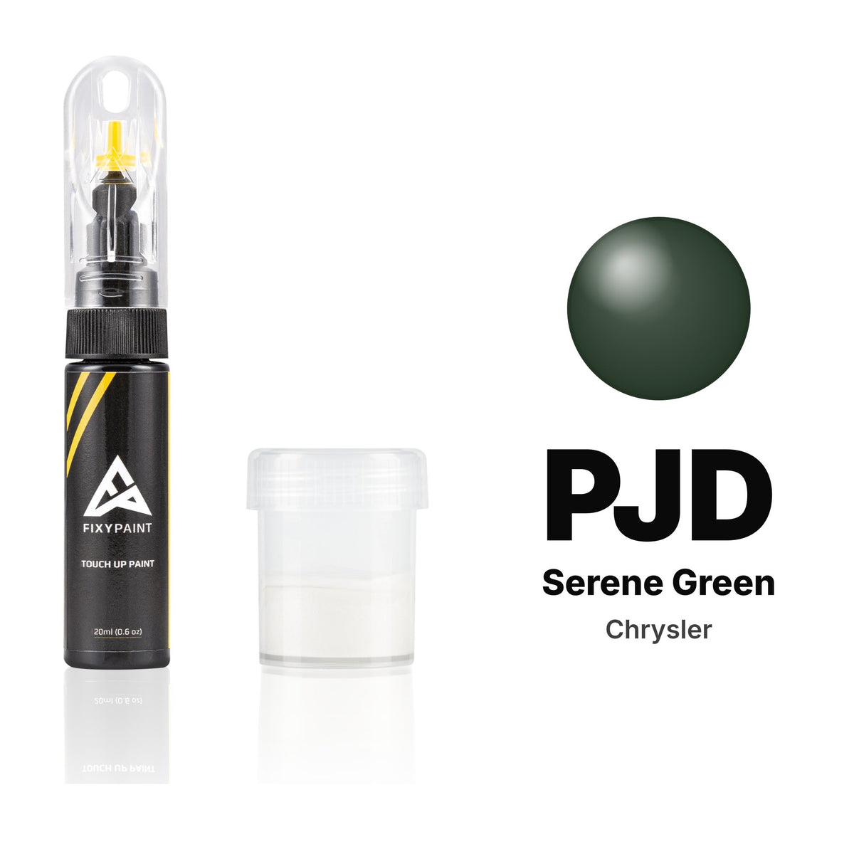 Touch-up paint for Chrysler PJD Serene Green, Standard kit