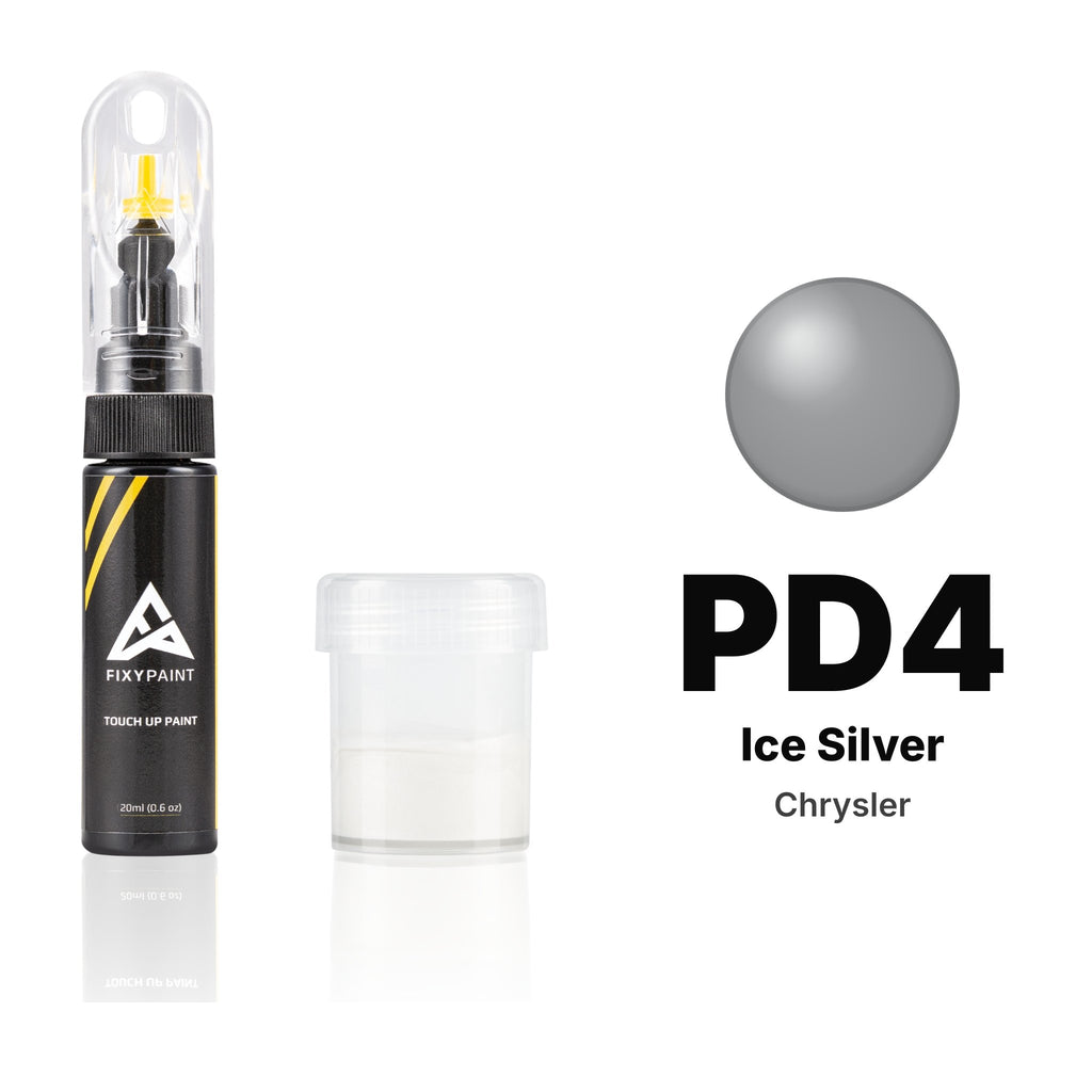Touch-up paint for Chrysler PD4 Ice Silver, Standard kit