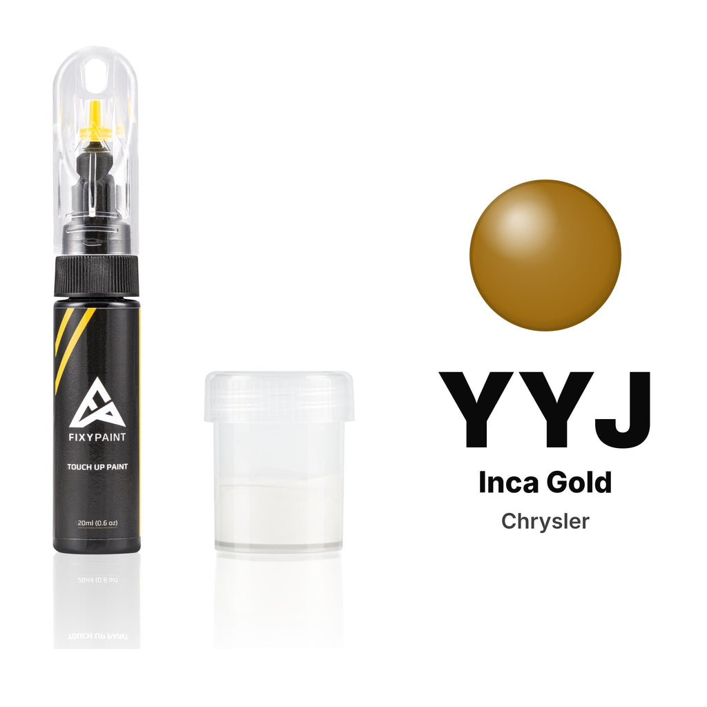 Touch-up paint for Chrysler YYJ Inca Gold, Standard kit