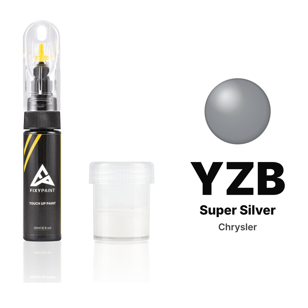 Touch-up paint for Chrysler YZB Super Silver, Standard kit