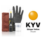 Touch-up paint for Chrysler KYV Stinger Yellow, Complete kit