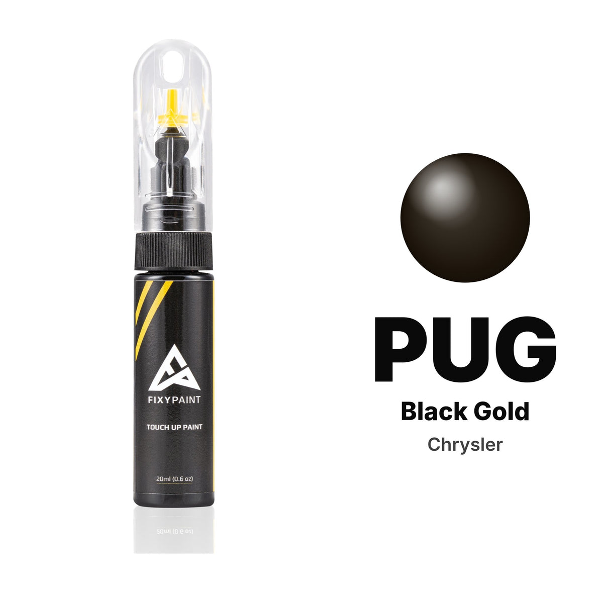 Touch-up paint for Chrysler PUG Black Gold, Basic kit