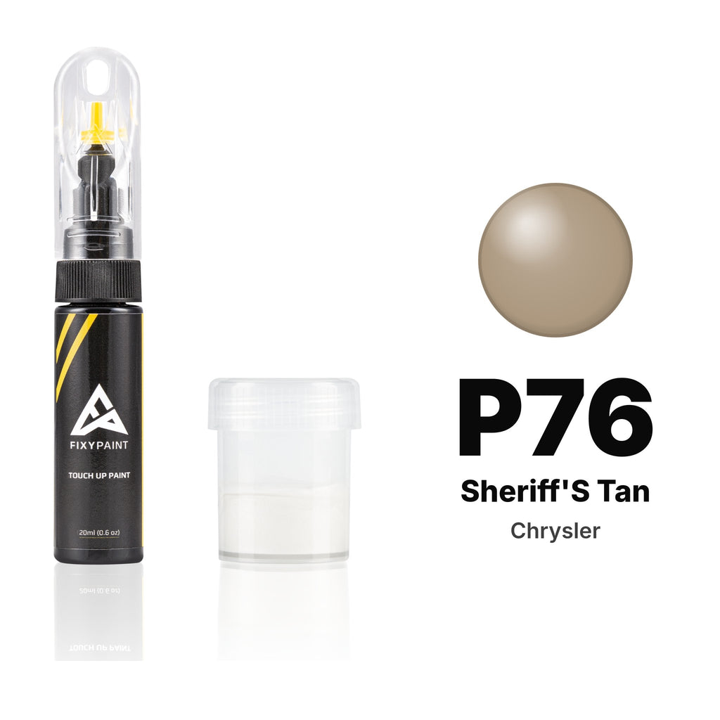 Touch-up paint for Chrysler P76 Sheriff's Tan, Standard kit