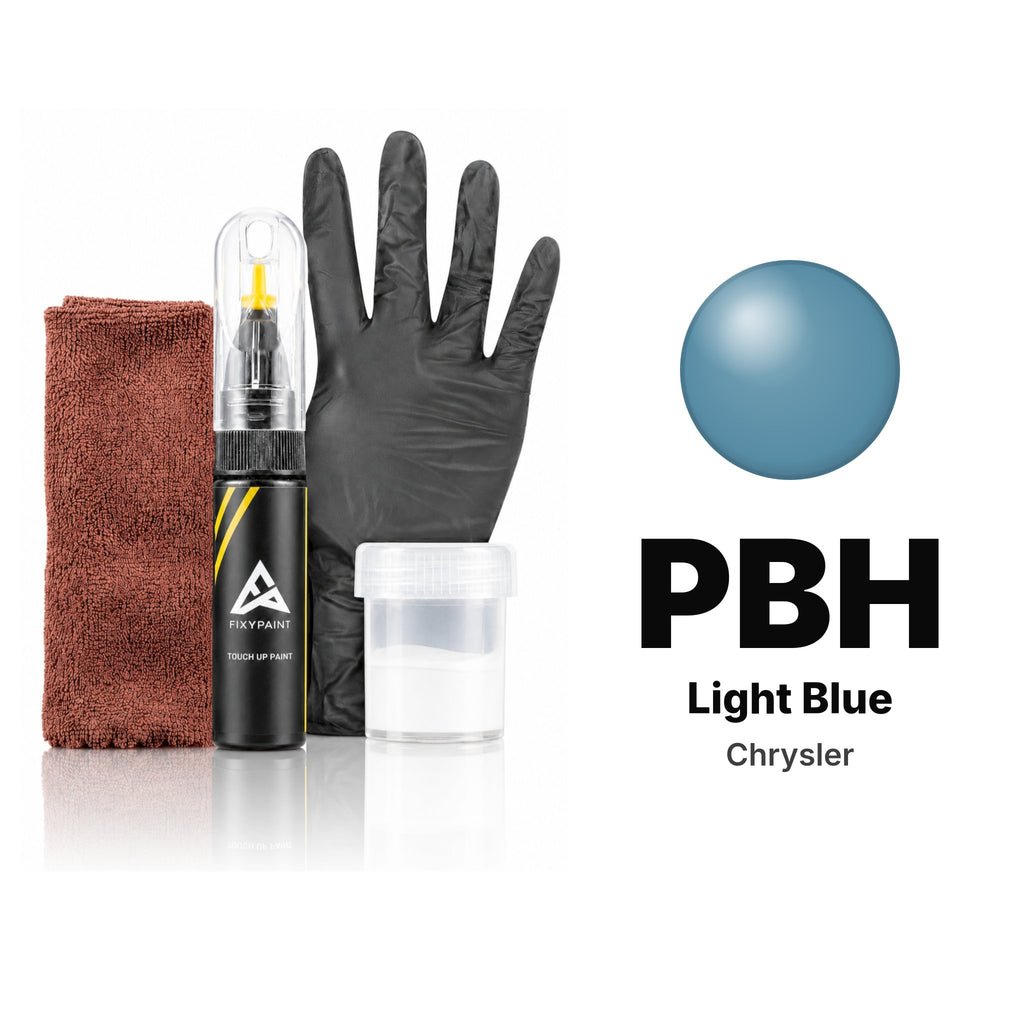 Touch-up paint for Chrysler PBH Light Blue, Complete kit