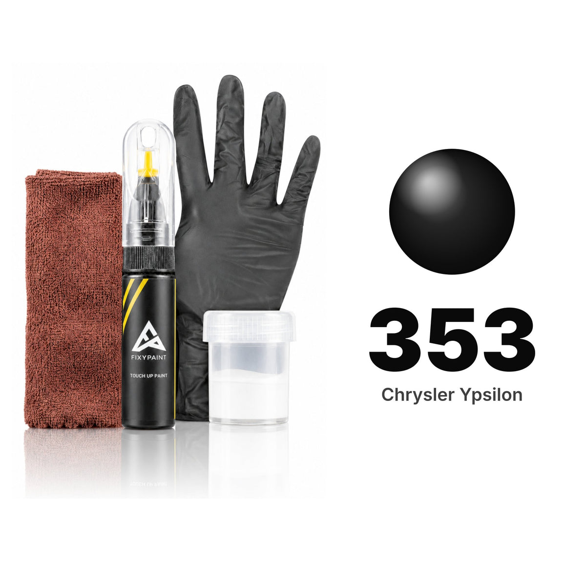 Touch-up paint for Chrysler Ypsilon 353, Complete kit