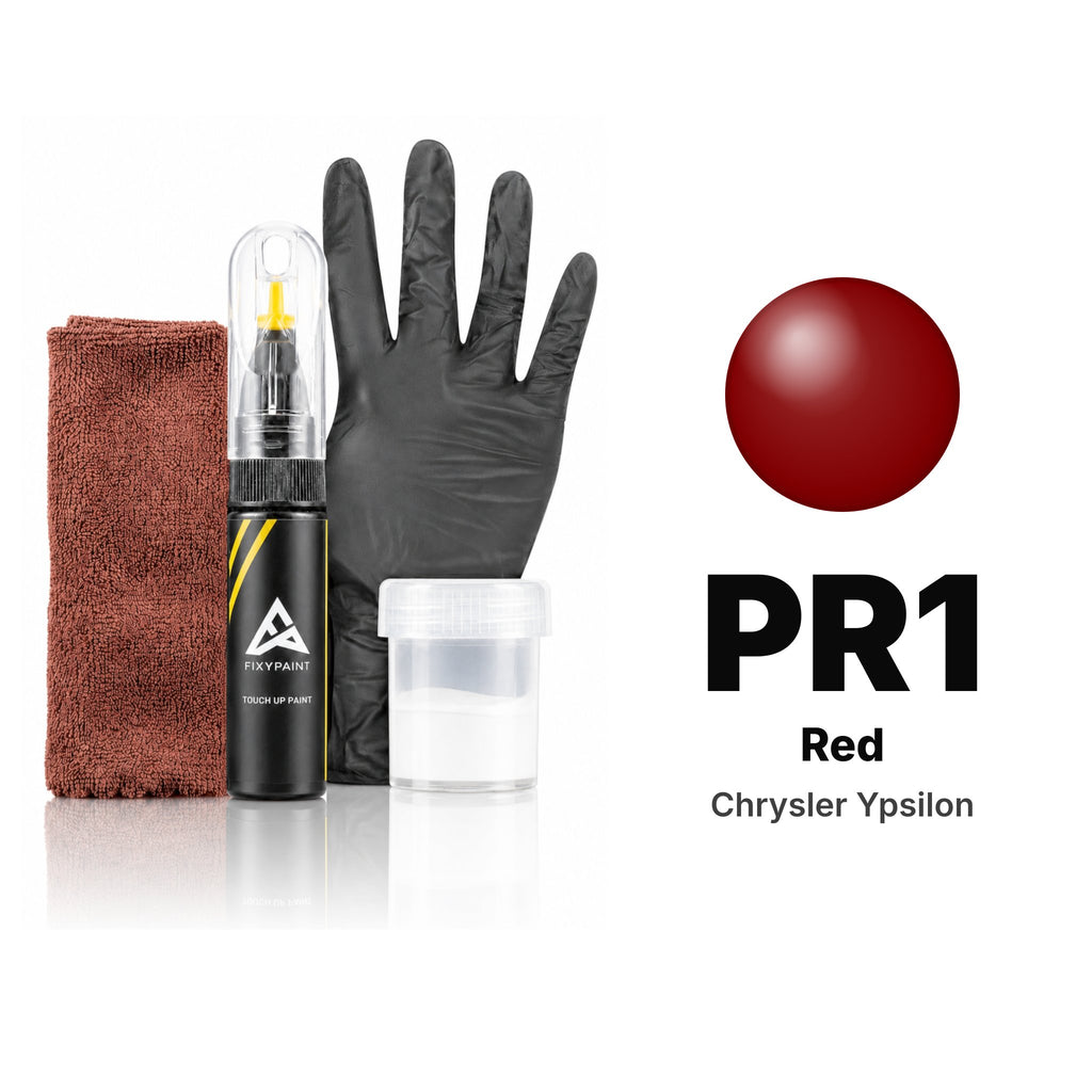 Touch-up paint for Chrysler Ypsilon PR1 Red, Complete kit