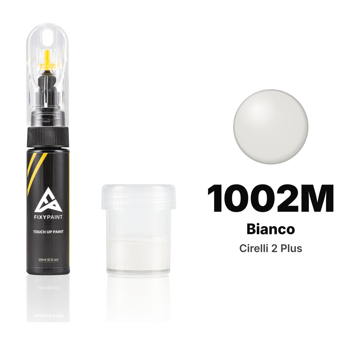 Touch-up paint for Cirelli 2 Plus 1002M Bianco, Standard kit