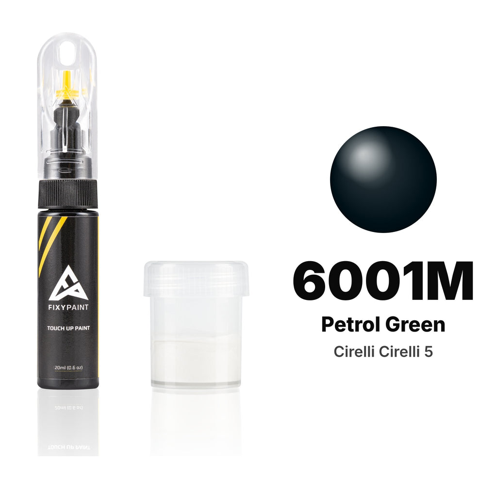 Touch-up paint for Cirelli Cirelli 5 6001M Petrol Green, Standard kit