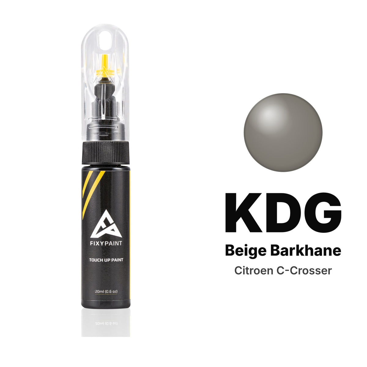 Touch-up paint for Citroen C-Crosser KDG Beige Barkhane, Basic kit