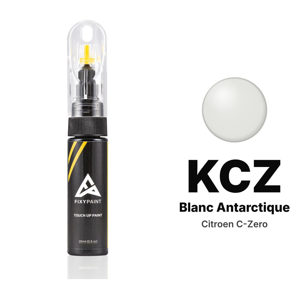 Touch-up paint for Citroen C-Zero KCZ Blanc Antarctique, Basic kit