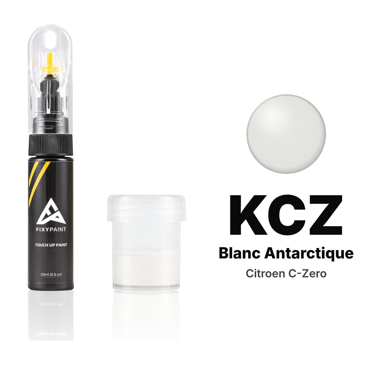 Touch-up paint for Citroen C-Zero KCZ Blanc Antarctique, Standard kit