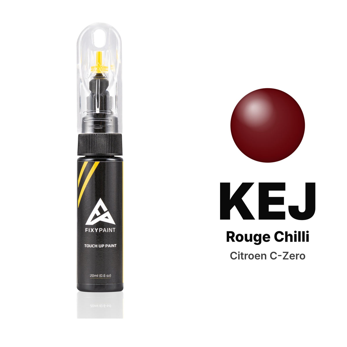 Touch-up paint for Citroen C-Zero KEJ Rouge Chilli, Basic kit
