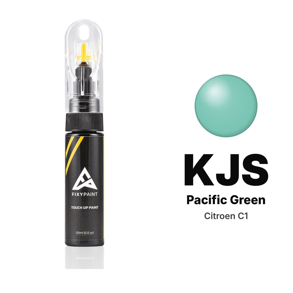 Citroen C1 KJS Pacific Green touch-up paint, Basic kit