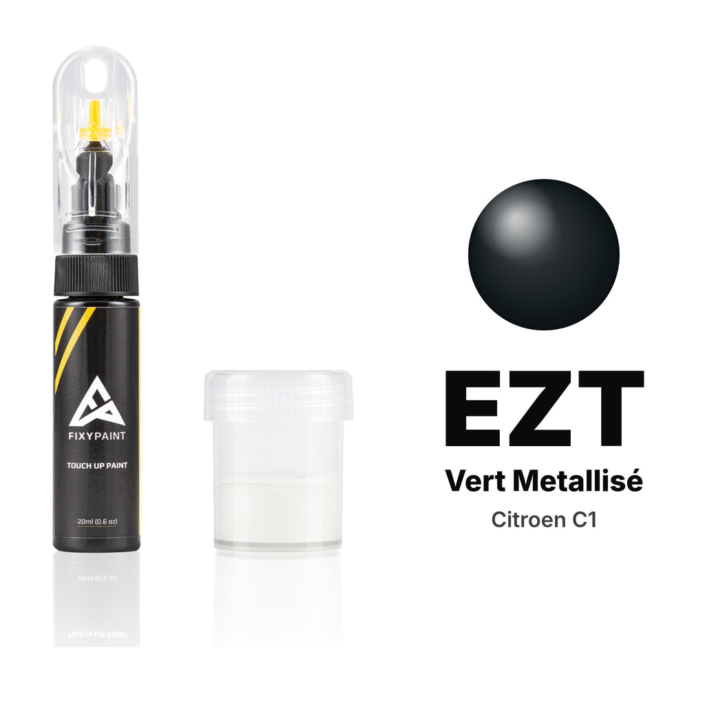 Touch-up paint for Citroen C1 EZT Vert Metallisé, Standard kit