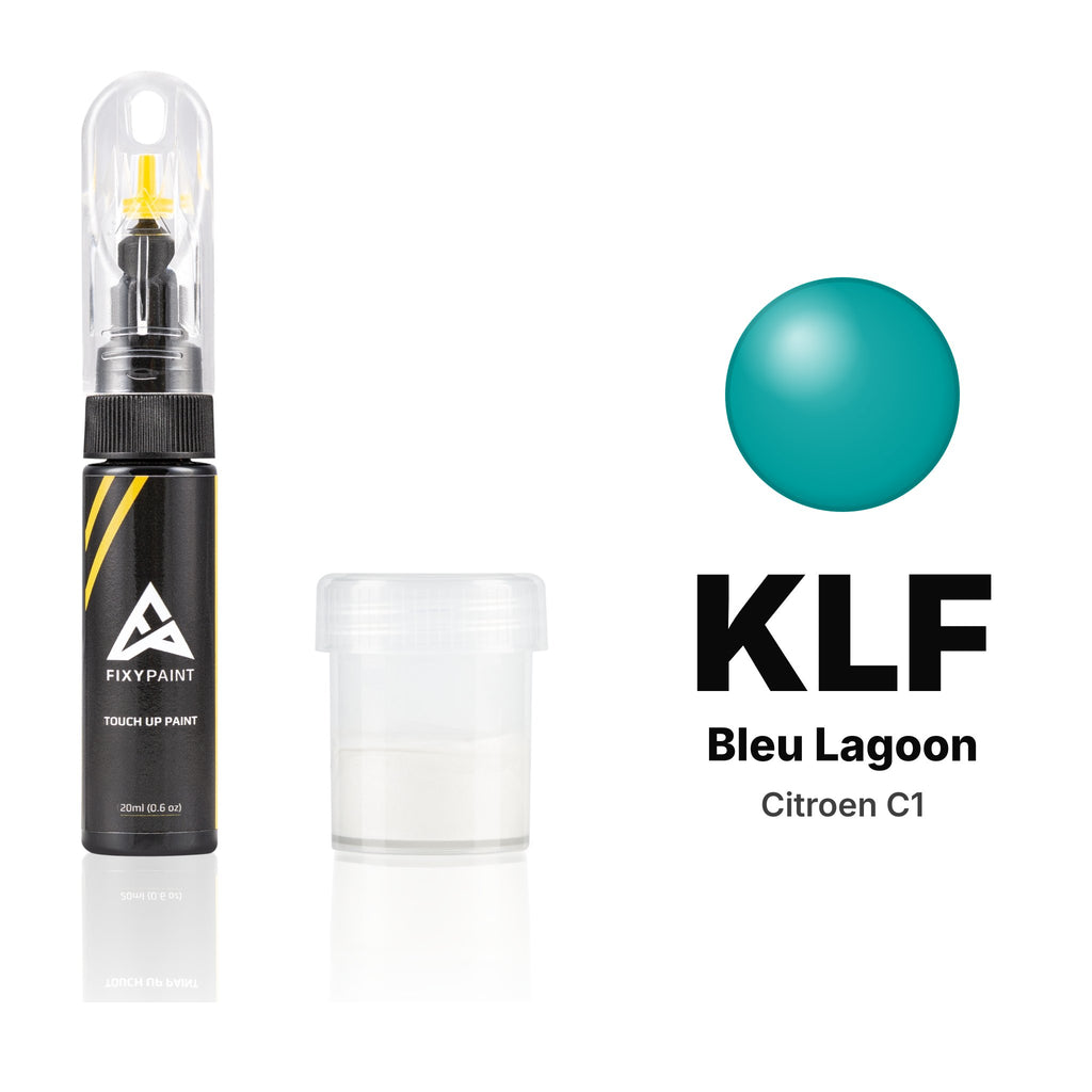 Touch-up paint for Citroen C1 KLF Bleu Lagoon, Standard kit