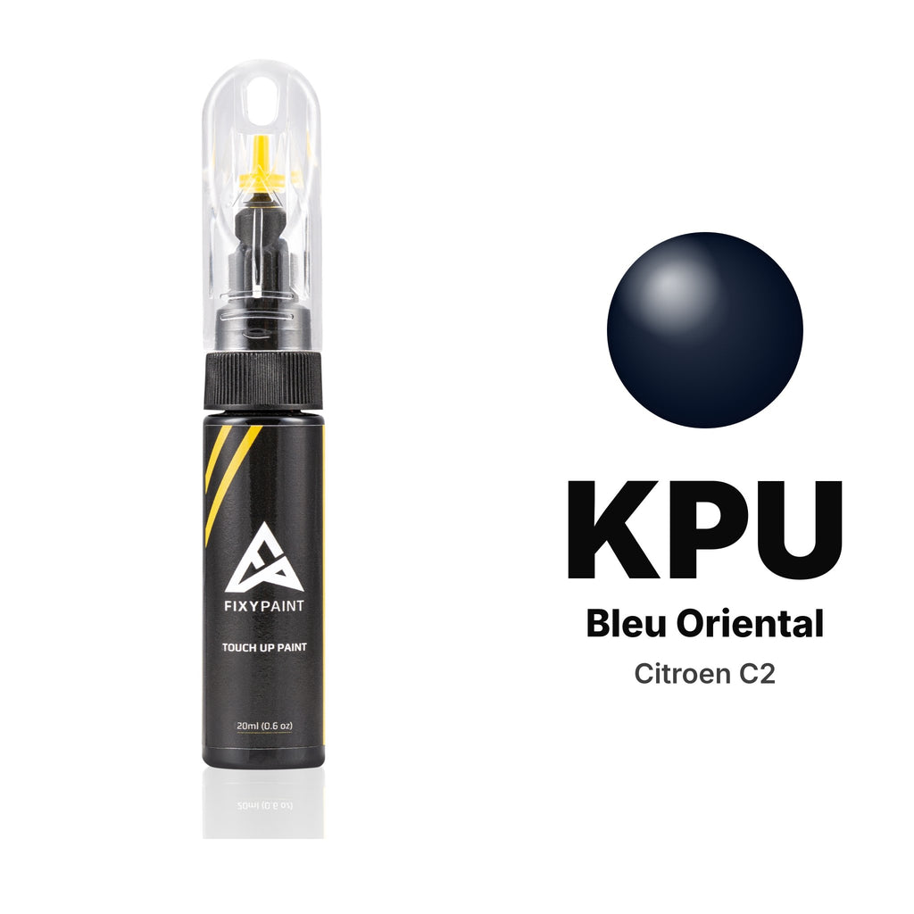 Touch-up paint for Citroen C2 KPU Bleu Oriental, Basic kit
