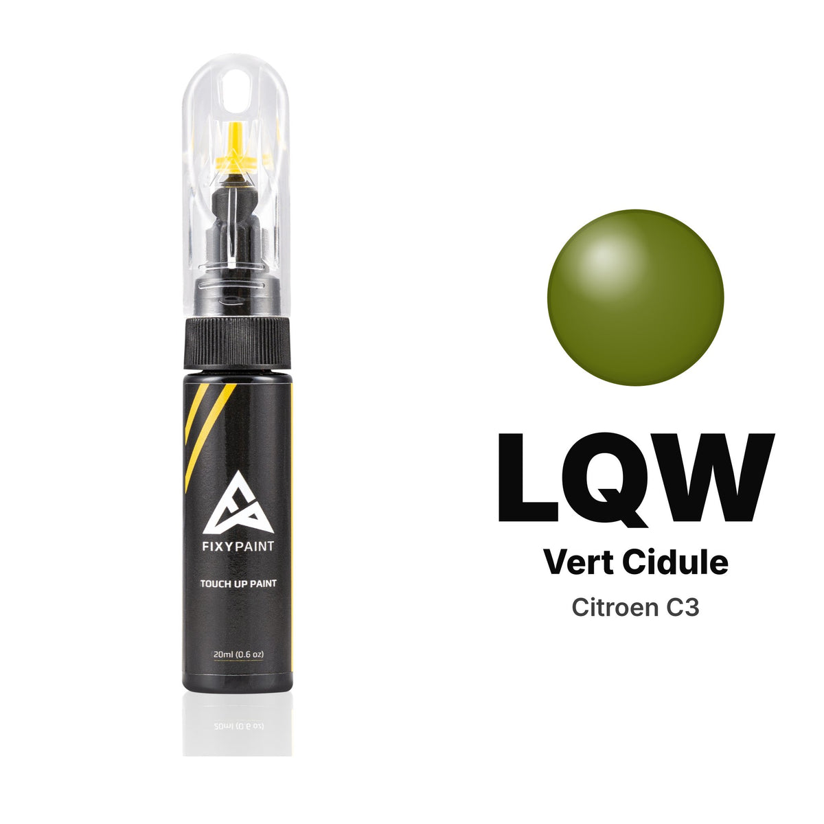 Touch-up paint for Citroen C3 LQW Vert Cidule, Basic kit
