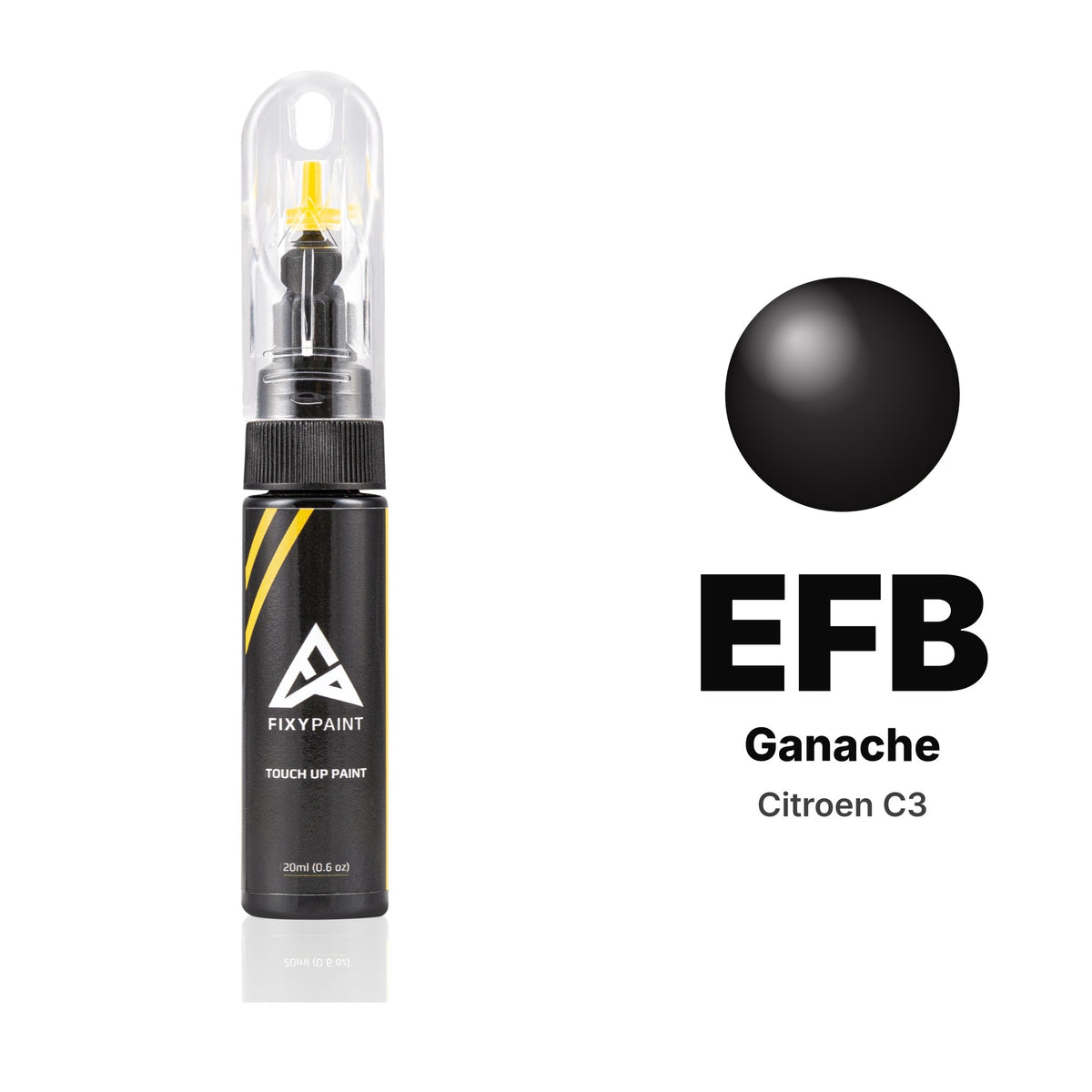 Citroen C3 EFB Ganache touch-up paint, Basic kit