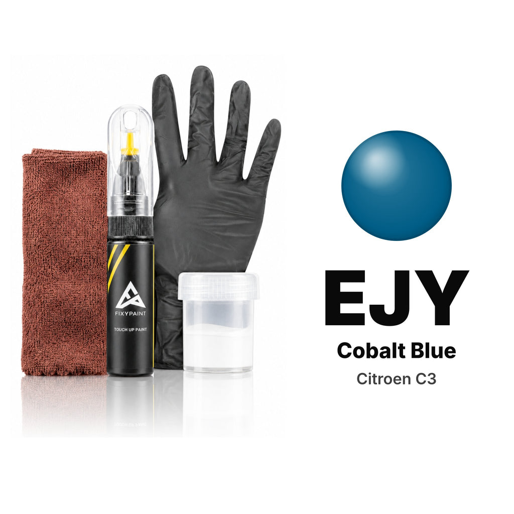 Touch-up paint for Citroen C3 EJY Cobalt Blue, Complete kit