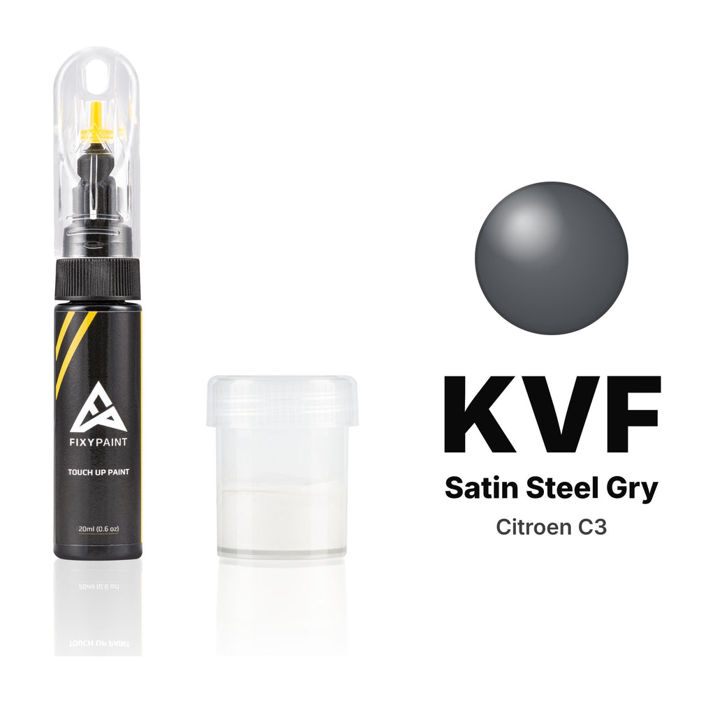 Touch-up paint for Citroen C3 KVF Satin Steel Gry, Standard kit
