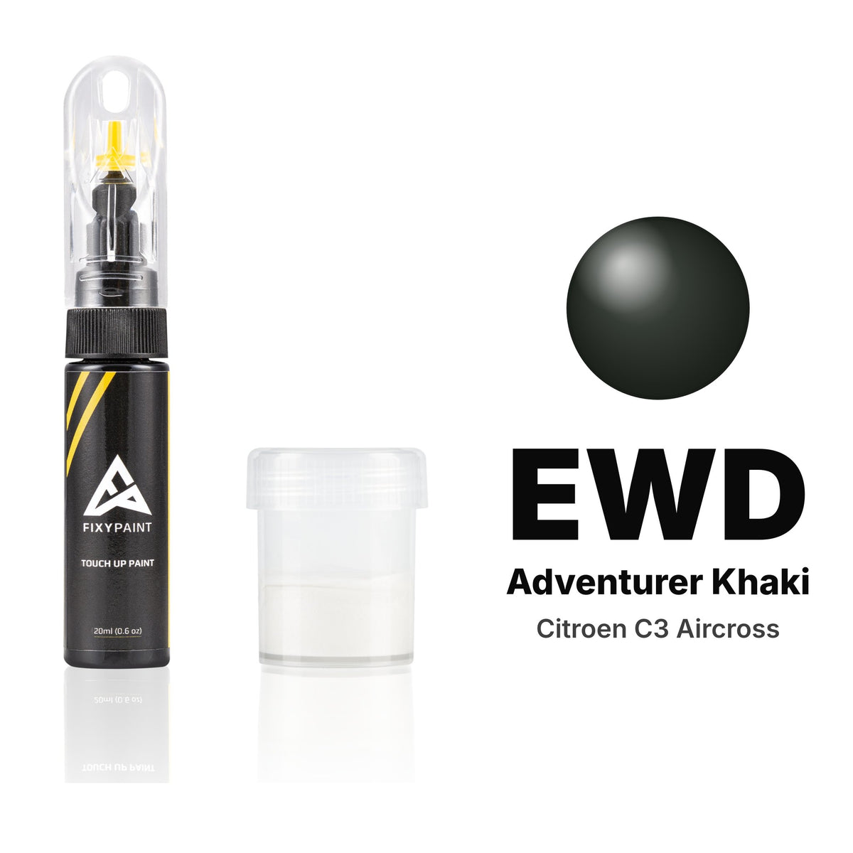 Vernice ritocco per Citroen C3 Aircross – EWD Adventurer Khaki (dal 2023), kit Standard