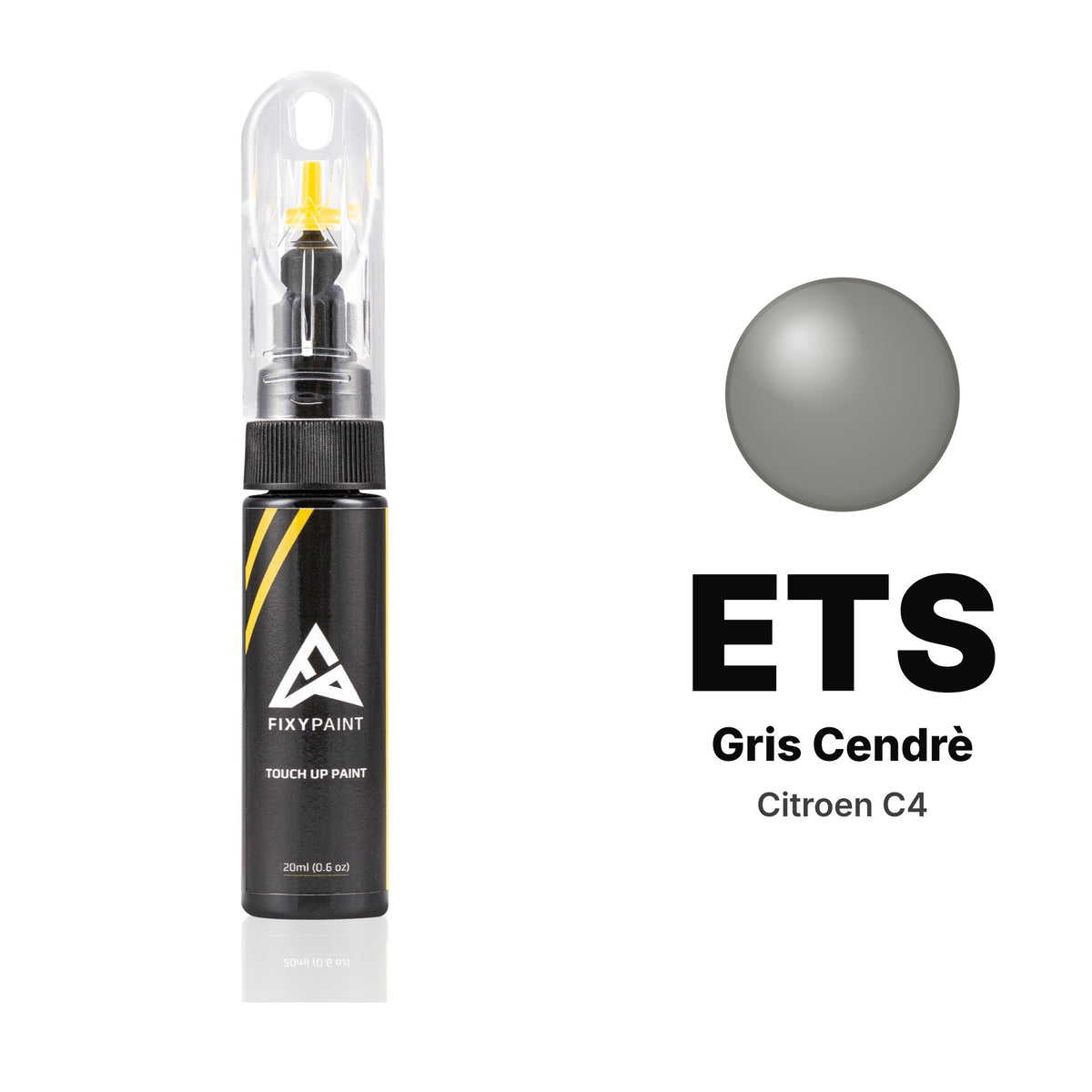 Touch-up paint for Citroen C4 ETS Gris Cendrè, Basic kit