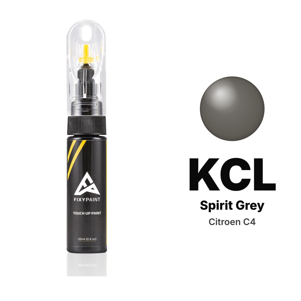 Pintura de retoque para Citroen C4 – KCL Spirit Grey (2015–2017), kit Básico