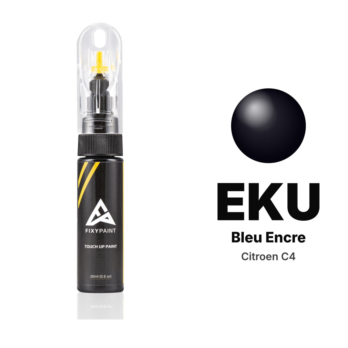 Touch-up paint for Citroen C4 EKU Bleu Encre, Basic kit
