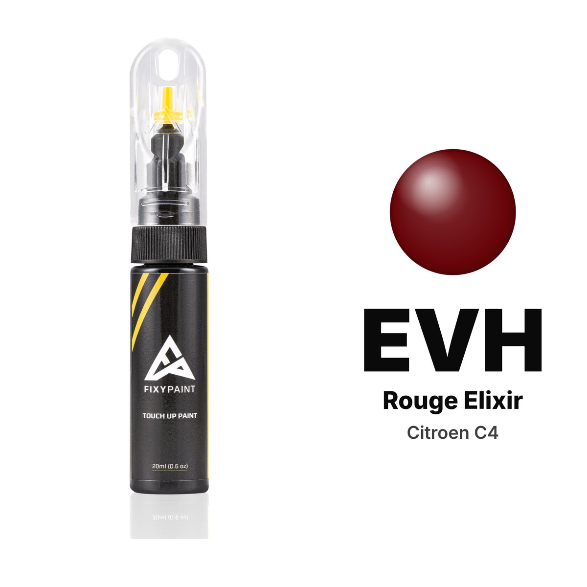 Touch-up paint for Citroen C4 EVH Rouge Elixir, Basic kit
