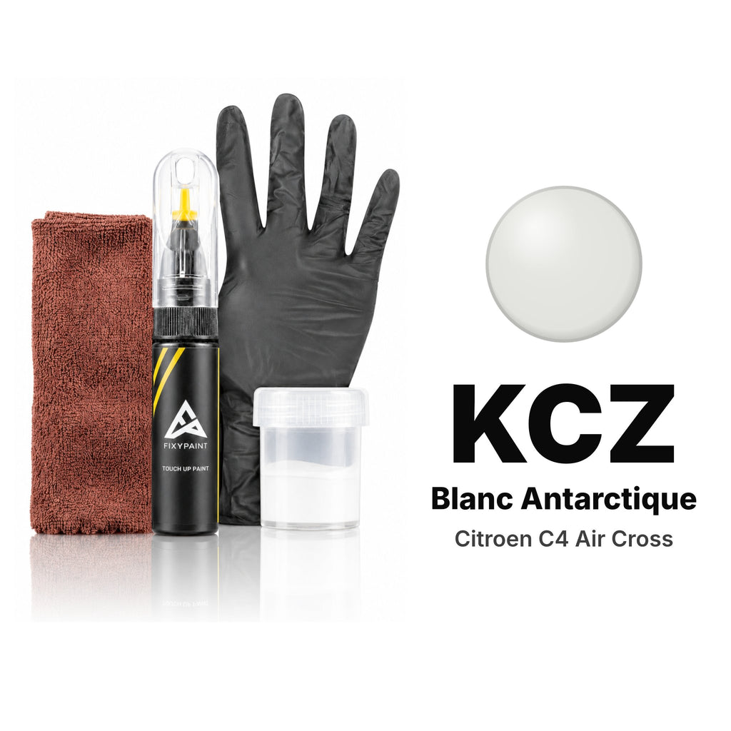 Touch-up paint for Citroen C4 Air Cross KCZ Blanc Antarctique, Complete kit