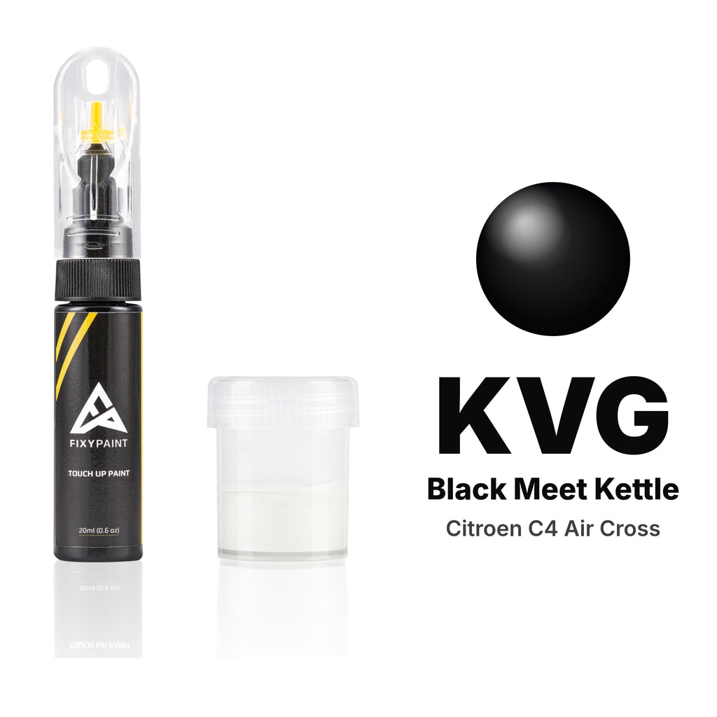 Pintura de retoque para Citroen C4 Air Cross – KVG Black Meet Kettle (2019), kit Estándar