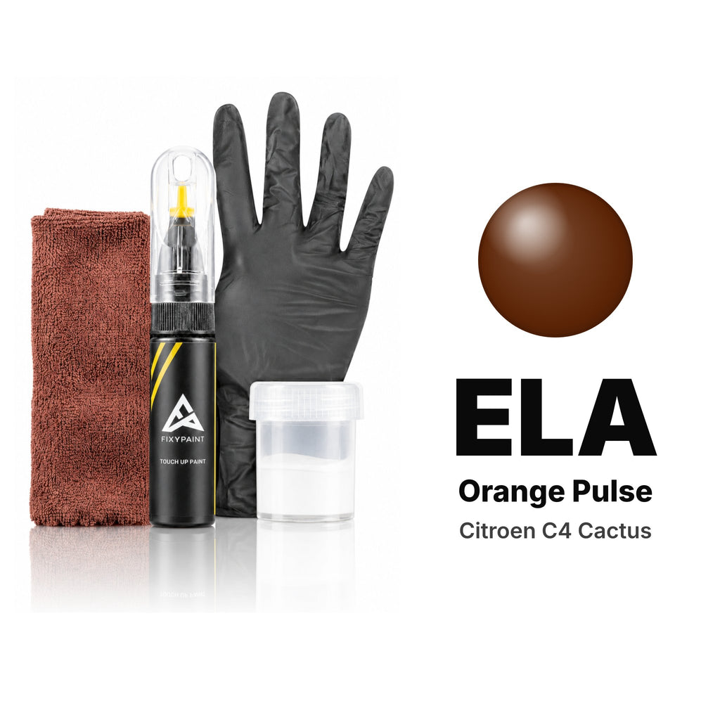 Touch-up paint for Citroen C4 Cactus ELA Orange Pulse, Complete kit