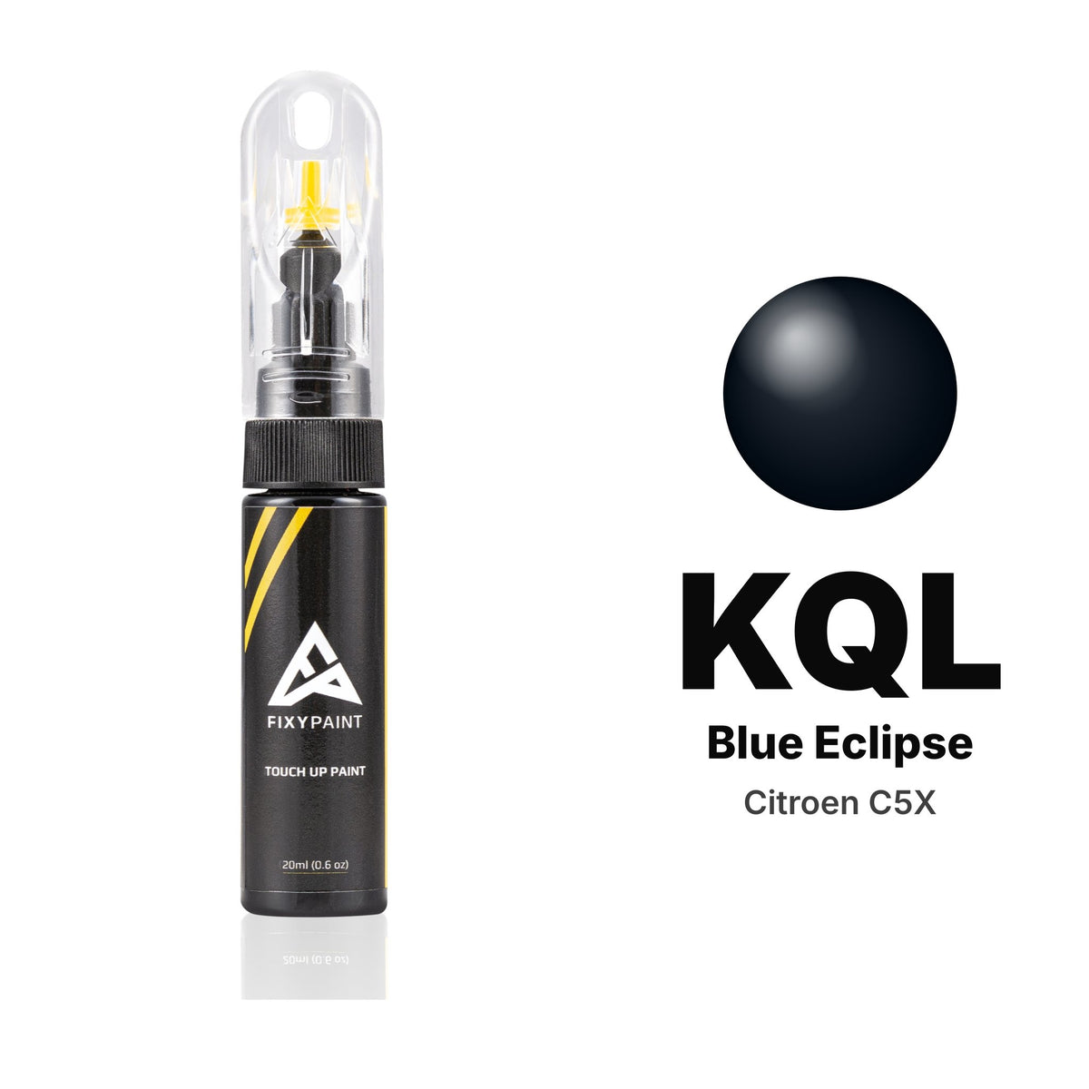 Citroen C5X KQL Blue Eclipse touch-up paint, Basic kit