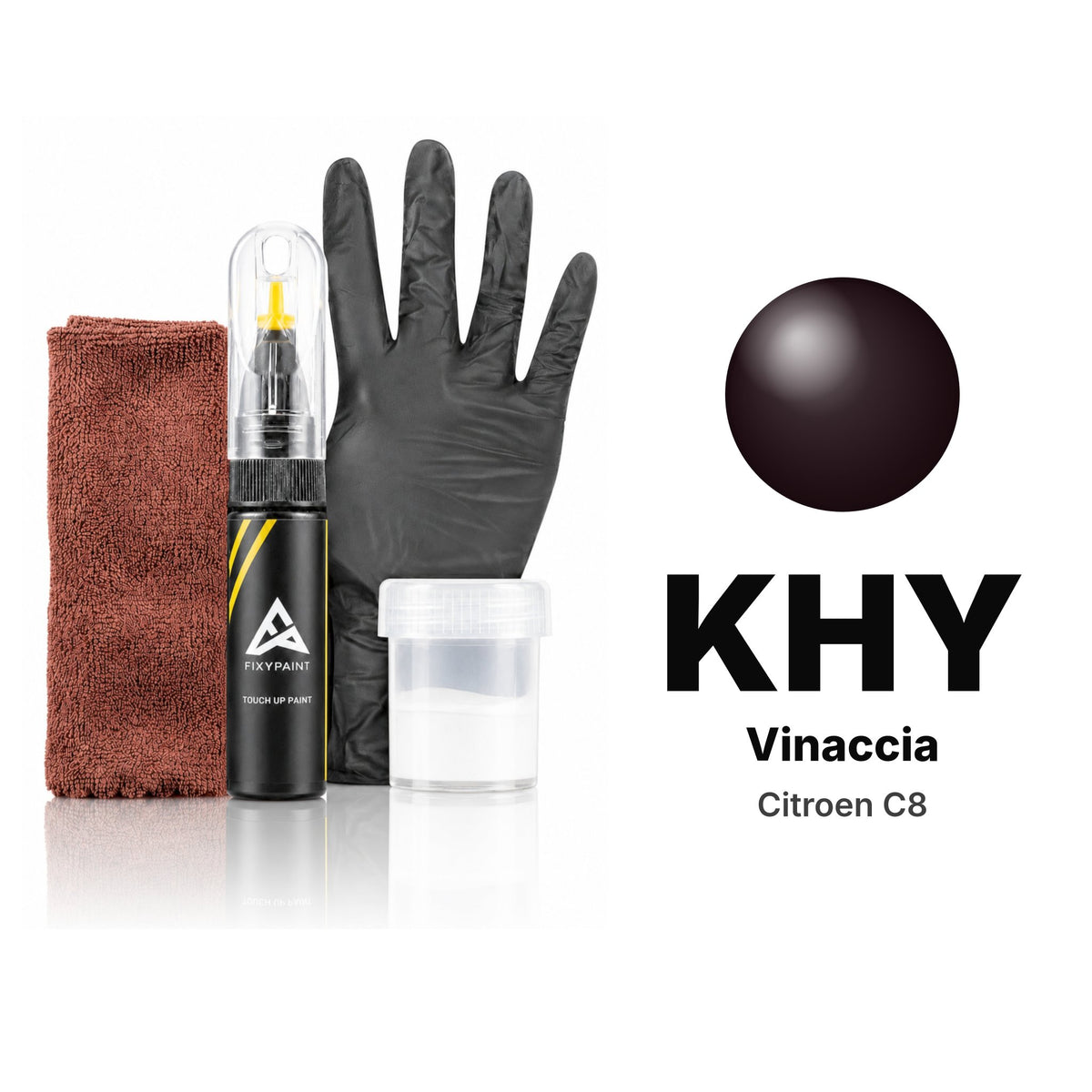 Touch-up paint for Citroen C8 KHY Vinaccia, Complete kit