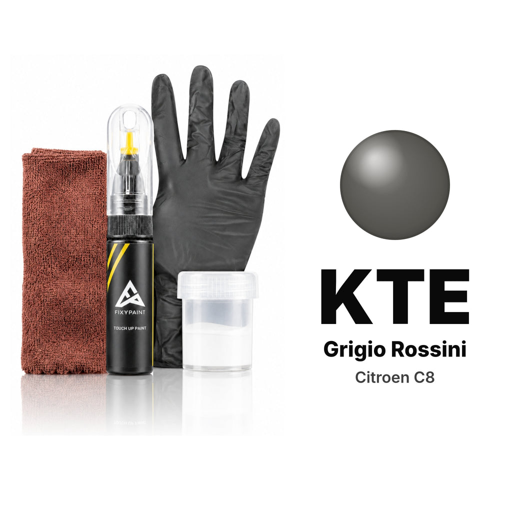 Touch-up paint for Citroen C8 KTE Grigio Rossini, Complete kit