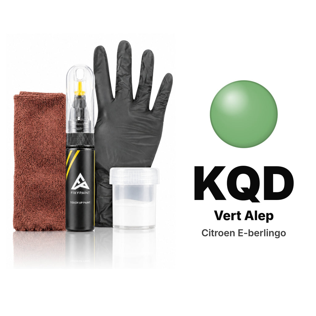 Touch-up paint for Citroen E-Berlingo KQD Vert Alep, Complete kit