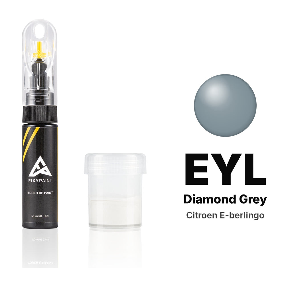 Touch-up paint for Citroen E-Berlingo EYL Diamond Grey, Standard kit