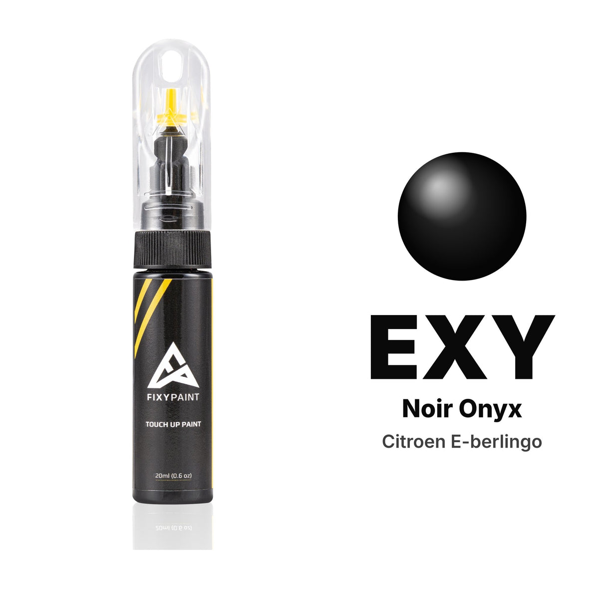 Touch-up paint for Citroen E-Berlingo EXY Noir Onyx, Basic kit