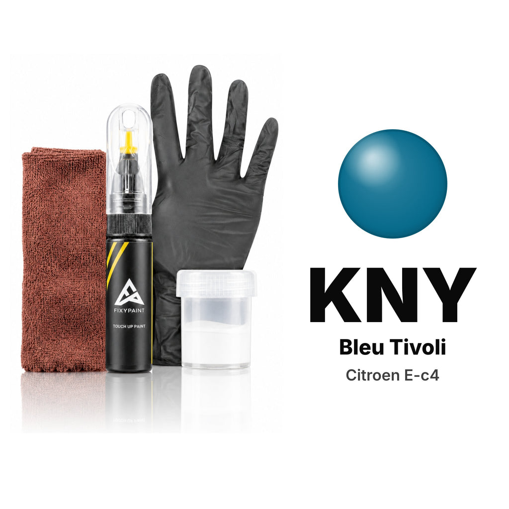 Touch-up paint for Citroen E-C4 KNY Bleu Tivoli, Complete kit