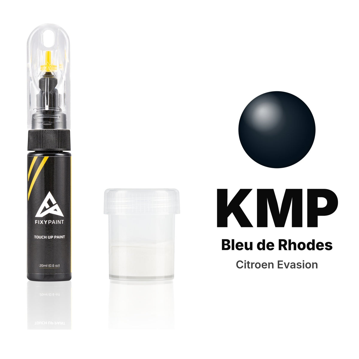 Touch-up paint for Citroen Evasion KMP Bleu de Rhodes, Standard kit
