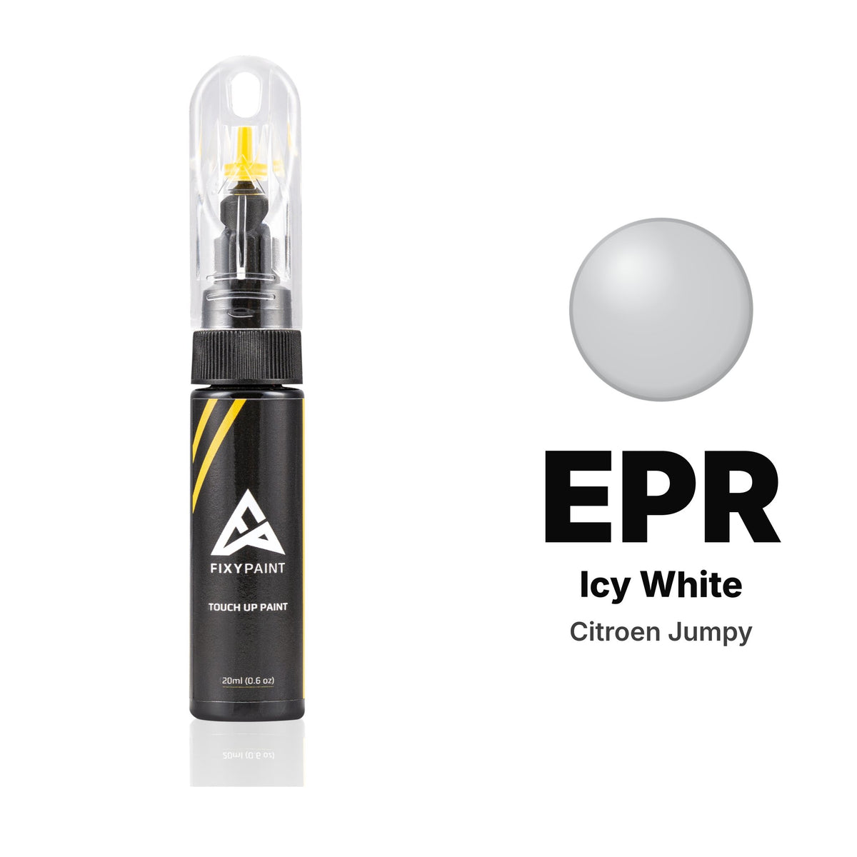 Touch-up paint for Citroen Jumpy EPR Icy White, Basic kit